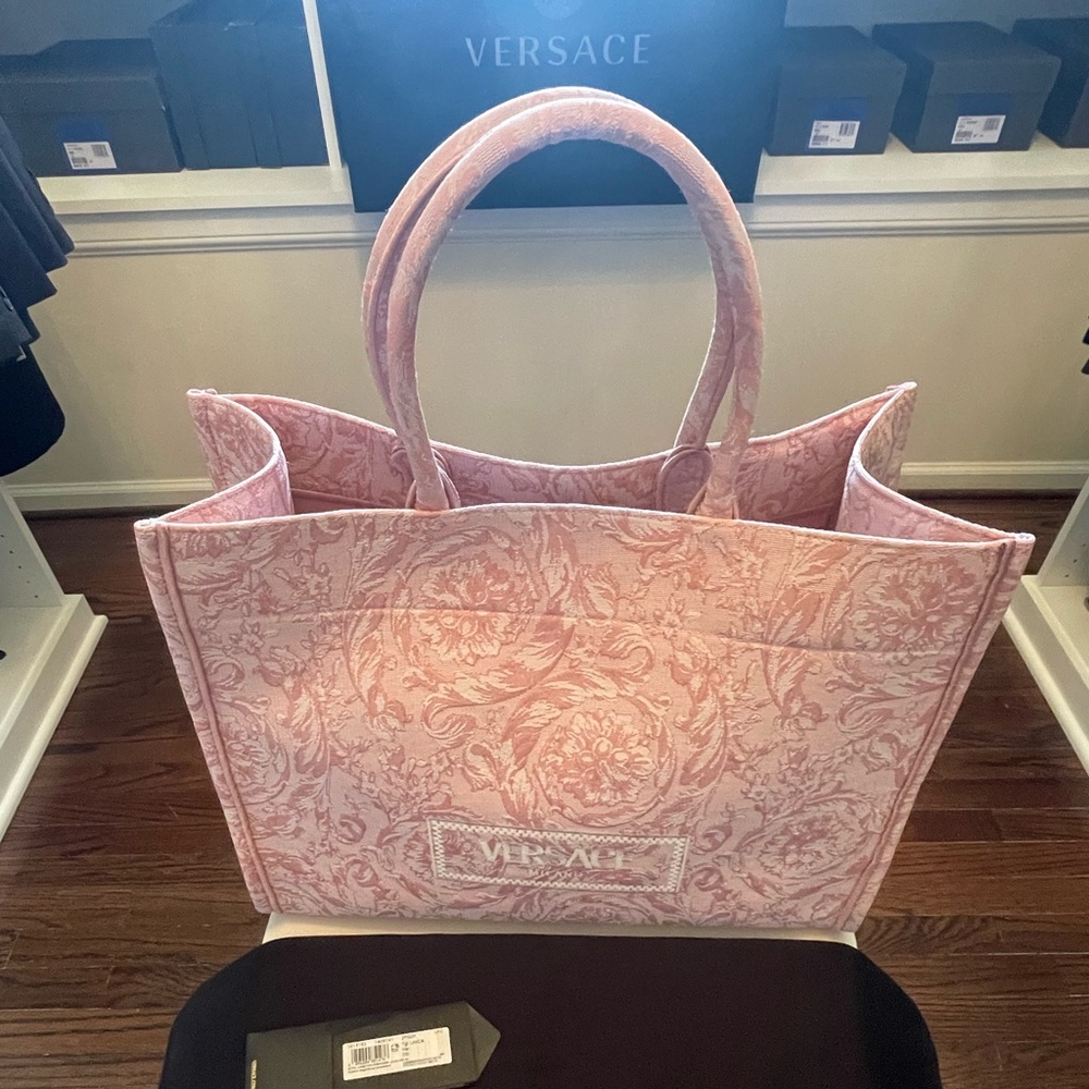 Versace "Athena" large tote bag Brand New with Dustbag